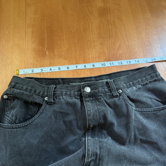 Stefano Man Black Denim Jeans 36X32 Mens - Picture 6 of 11